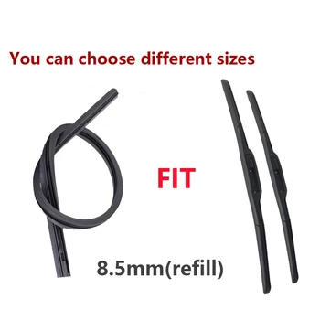 Car wiper Rubber strip High Quality Wiper Blade (Refill) 8.5mm Soft 14" 16" 17" 18" 19" 20" 21" 22" 24" 26" 28" 1 pcs
Car wiper Rubber strip High Quality Wiper Blade (Refill) 8.5mm Soft 14" 16" 17" 18" 19" 20" 21" 22" 24" 26" 28" 1 pcs