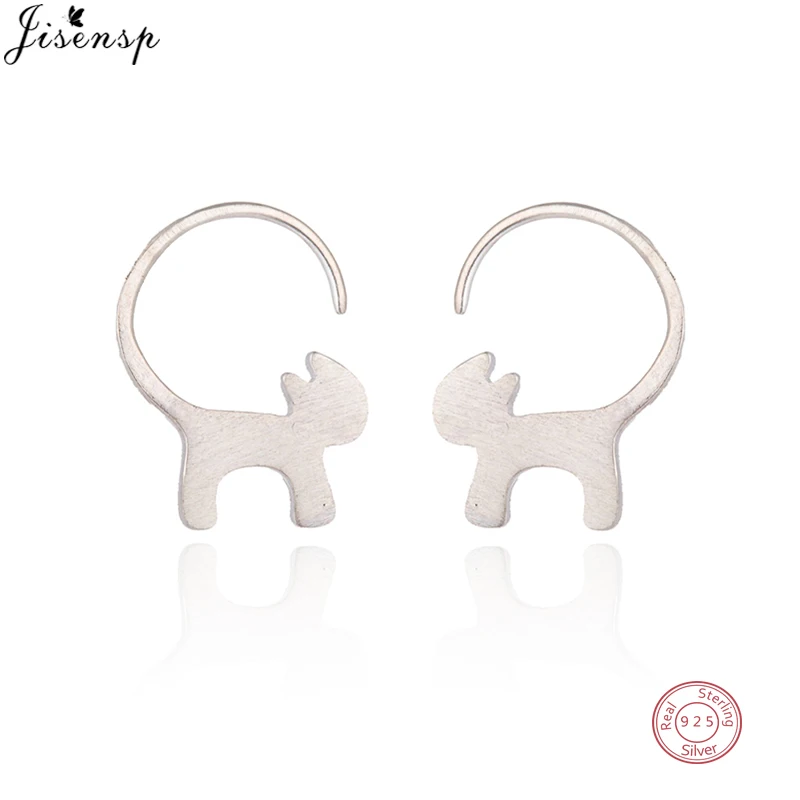 Jisensp S925 Sterling Silver Cute Spirit Long Tail Cat Earrings Lovely Cat Long Tail Stud Earrings Animal Earings Women Jewelry
Jisensp S925 Sterling Silver Cute Spirit Long Tail Cat Earrings Lovely Cat Long Tail Stud Earrings Animal Earings Women Jewelry