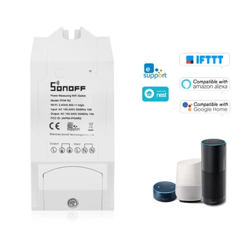 Sonoff Itead Pow ITEAD Smart Wifi Switch Wireless ON/Off Controller With Real Time Power Consumption Measurement 15A/3500W
Sonoff Itead Pow ITEAD Smart Wifi Switch Wireless ON/Off Controller With Real Time Power Consumption Measurement 15A/3500W
