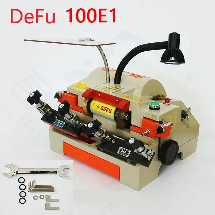 Defu 100E1 Double head Duplicating Car Auto key Cutting Machine horizontal machine For House Door Key Duplicated Machine
Defu 100E1 Double head Duplicating Car Auto key Cutting Machine horizontal machine For House Door Key Duplicated Machine