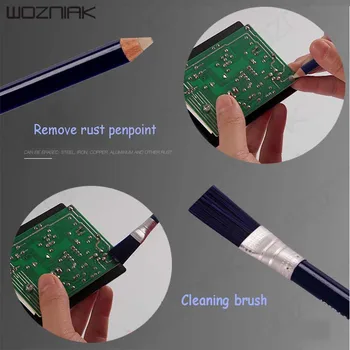 Remove Rust Pen and Cleaning Brush Dual Use for PCB Phone Repair Tool High Quality
Remove Rust Pen and Cleaning Brush Dual Use for PCB Phone Repair Tool High Quality