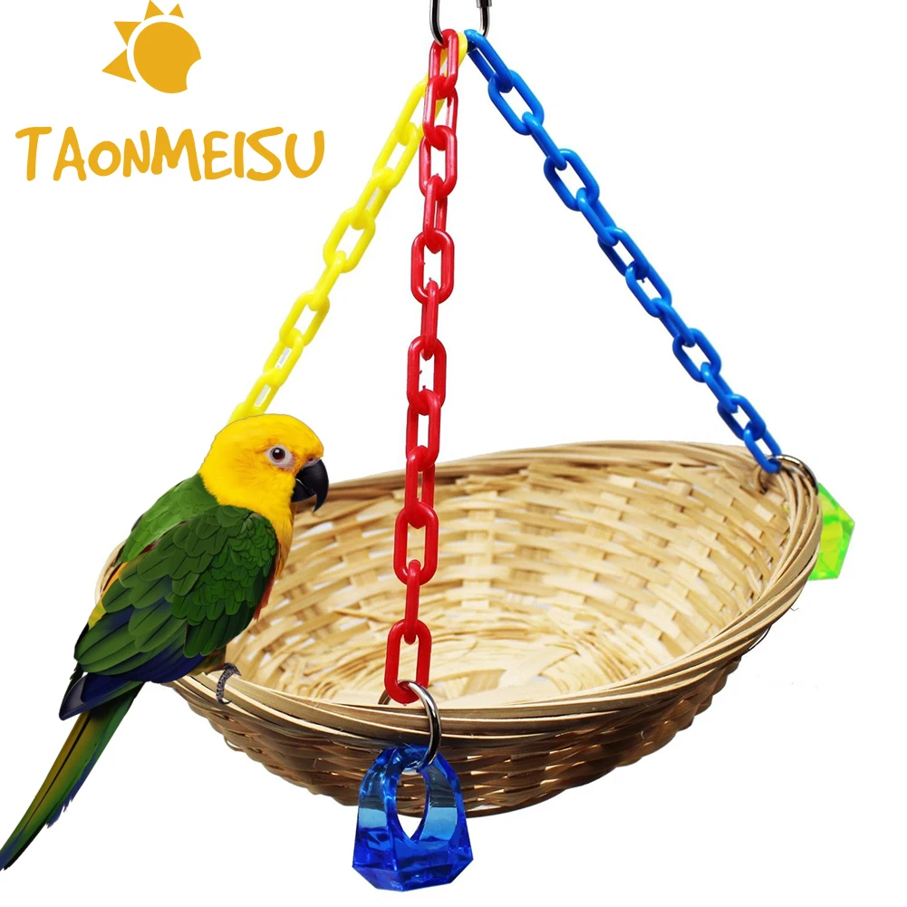 Hot sale Parrot Toys Pet Bird Bites Climbing Chew Toy Hanging Standing Cockatiel Parakeet Cage With Bell bird accessories
Hot sale Parrot Toys Pet Bird Bites Climbing Chew Toy Hanging Standing Cockatiel Parakeet Cage With Bell bird accessories