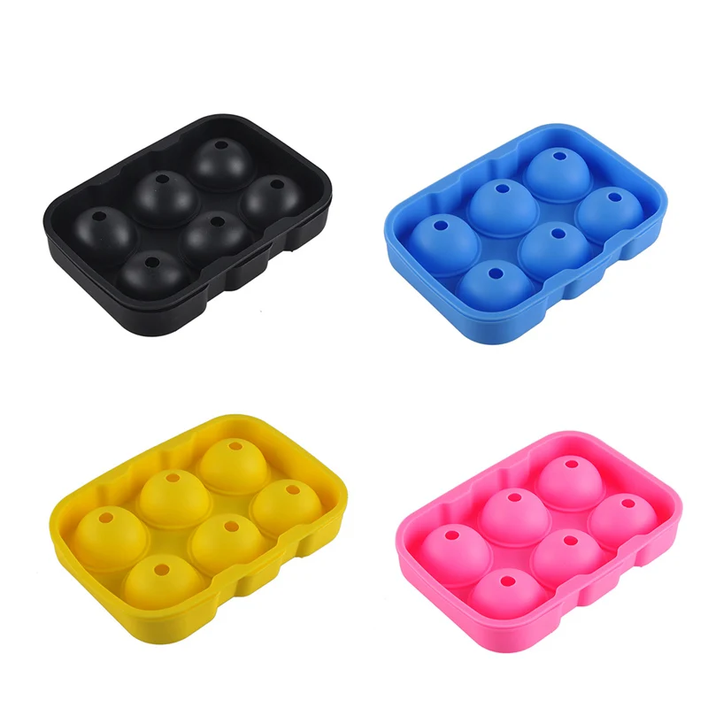Party Festival Silicone 6 Hole Ice Cube Ball Drinking Wine Tray Brick Round Maker Mold Sphere Mould Bar Ice Hockey Maker 7 Color
Party Festival Silicone 6 Hole Ice Cube Ball Drinking Wine Tray Brick Round Maker Mold Sphere Mould Bar Ice Hockey Maker 7 Color