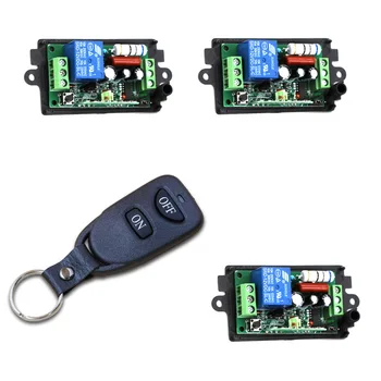 3 Receiver Transmitter 220V 1CH RF Wireless Remote Switch Light Lamp LED SMD ON OFF Switch Wireless 10A Momenrary Toggle Latched
3 Receiver Transmitter 220V 1CH RF Wireless Remote Switch Light Lamp LED SMD ON OFF Switch Wireless 10A Momenrary Toggle Latched