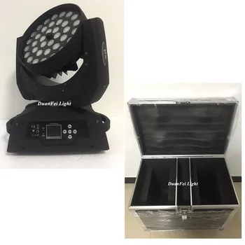 DuanFei Light 2pcs with flightcase hight bright 4in1 rgbw led wash 36x10w moving head zoom dmx512
DuanFei Light 2pcs with flightcase hight bright 4in1 rgbw led wash 36x10w moving head zoom dmx512