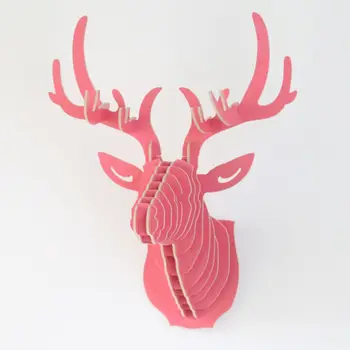 Best Creative 2017 christmas Wall Wood 3D Assembled Elk head decorations for home rural style natal adornos de navidad kerst
Best Creative 2017 christmas Wall Wood 3D Assembled Elk head decorations for home rural style natal adornos de navidad kerst
