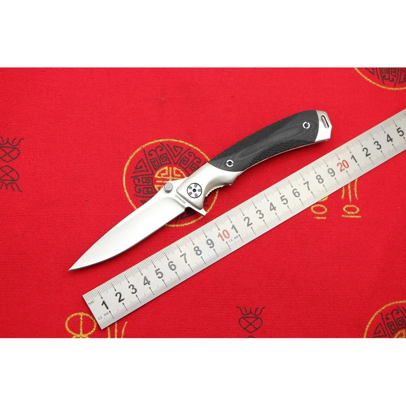 LOVOCOO Flipper 0020 9cr18mov blade Steel G10 handle folding knife outdoor camping hunting pocket kitchen fruit knives EDC tools
LOVOCOO Flipper 0020 9cr18mov blade Steel G10 handle folding knife outdoor camping hunting pocket kitchen fruit knives EDC tools