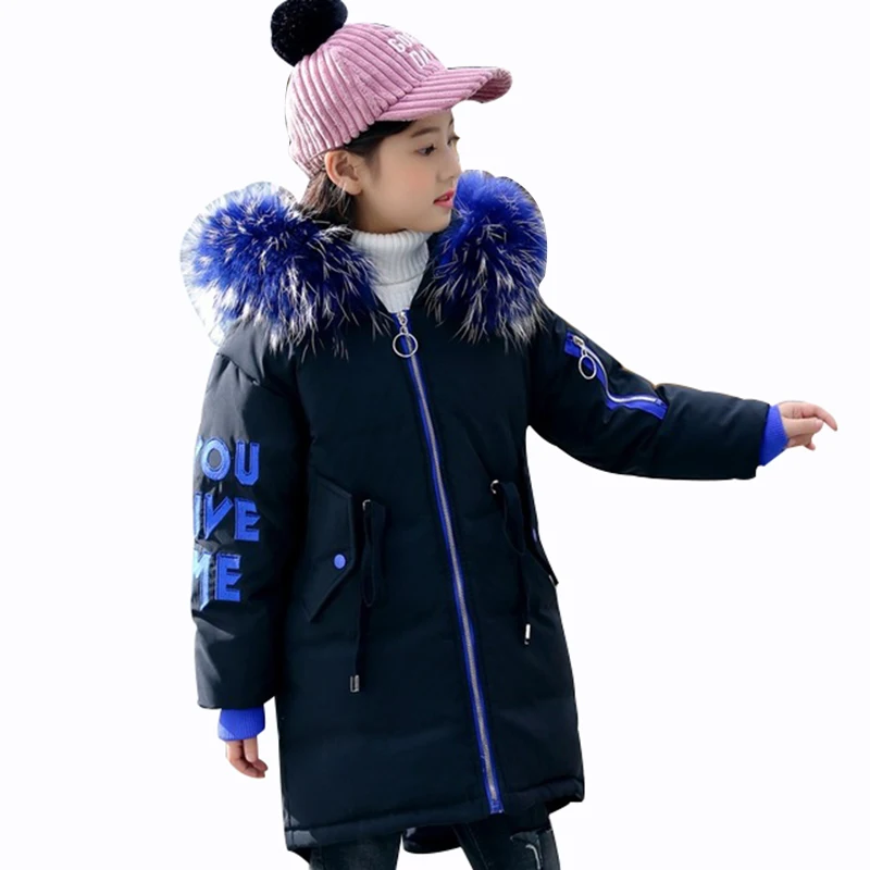Rlyaeiz Winter Jackets For Girls 2018 White Duck Down Girls Thick Warm Coat Girl's Fashion Colorful Fur Collar Parka Overcoat
Rlyaeiz Winter Jackets For Girls 2018 White Duck Down Girls Thick Warm Coat Girl's Fashion Colorful Fur Collar Parka Overcoat