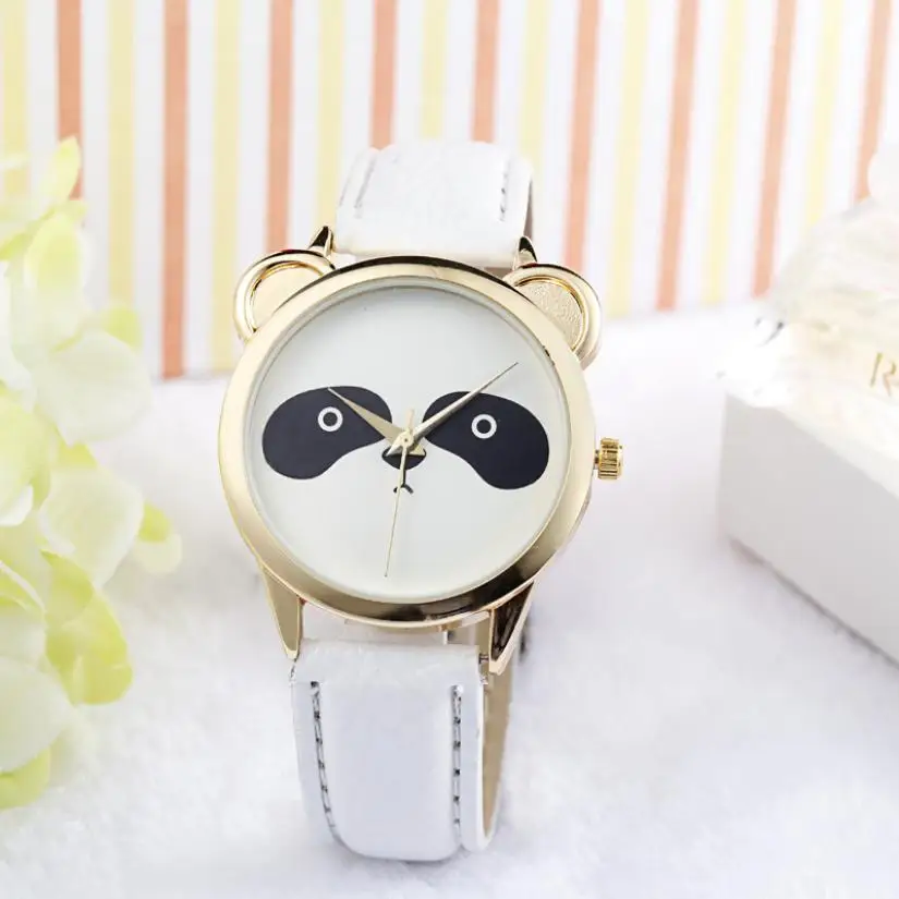 Fashion kids watch Panda Face Children's watch Faux Leather band Quartz wristwatch women's watches Ladies wrist watch
Fashion kids watch Panda Face Children's watch Faux Leather band Quartz wristwatch women's watches Ladies wrist watch