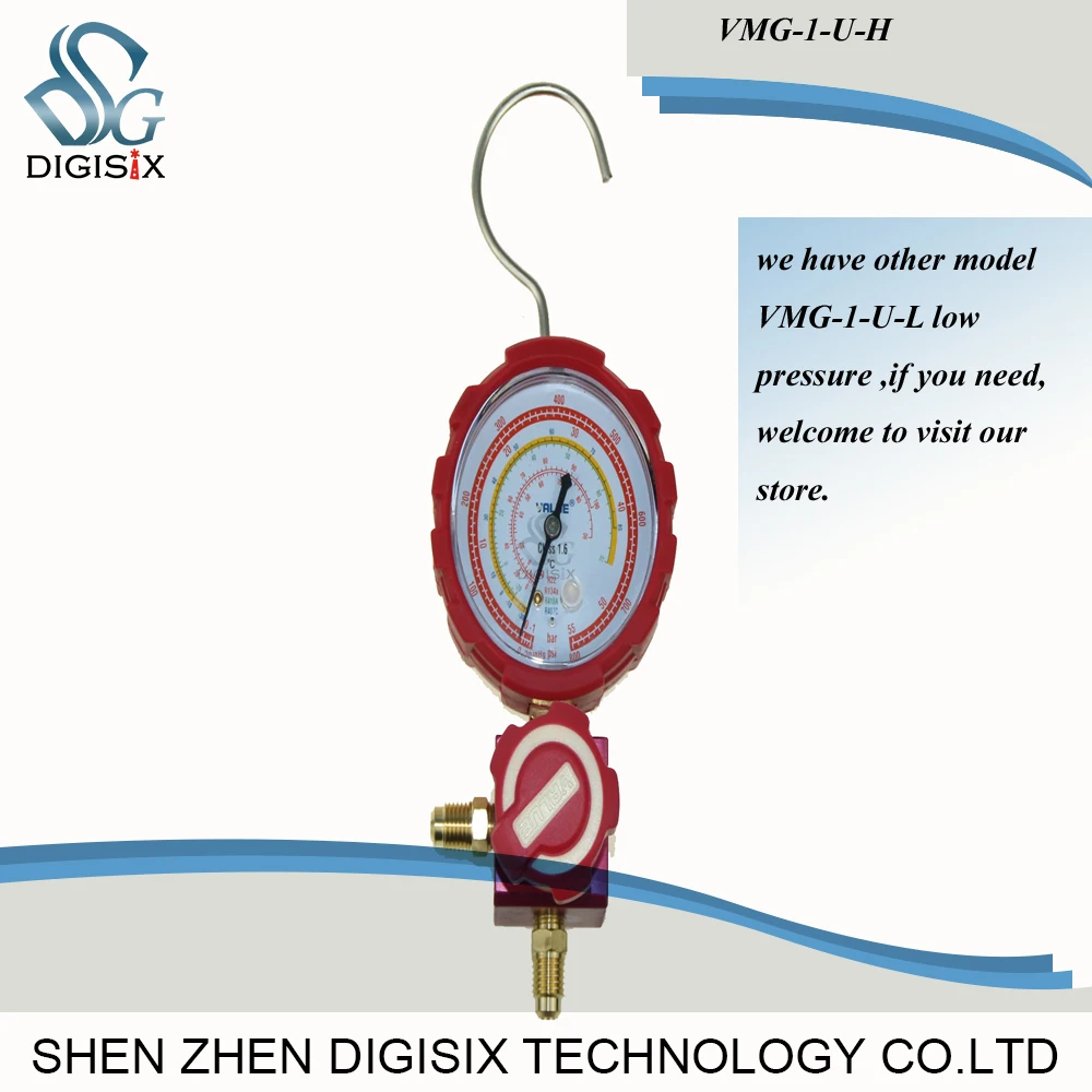 Free shipping VALUE Collision Proof Single Gauge VMG-1-U-H high pressure For Kinds of Refrigeration like R22 R41O R134A
Free shipping VALUE Collision Proof Single Gauge VMG-1-U-H high pressure For Kinds of Refrigeration like R22 R41O R134A