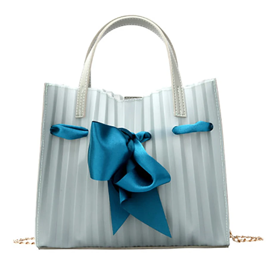 Ribbon Bow Shoulder Bag Large-capacity Striped Handbag Fashion Chain Crossbody Bags Solid Color Women Jelly Bags Phone Purse
Ribbon Bow Shoulder Bag Large-capacity Striped Handbag Fashion Chain Crossbody Bags Solid Color Women Jelly Bags Phone Purse