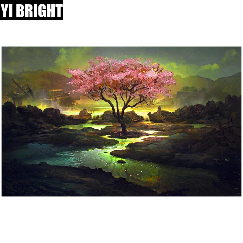 5D Full DIY Square/Round Diamond Painting Cherry tree Diamond Embroidery Cross Stitch Needlework Home Decorative Mosaic XPZ
5D Full DIY Square/Round Diamond Painting Cherry tree Diamond Embroidery Cross Stitch Needlework Home Decorative Mosaic XPZ