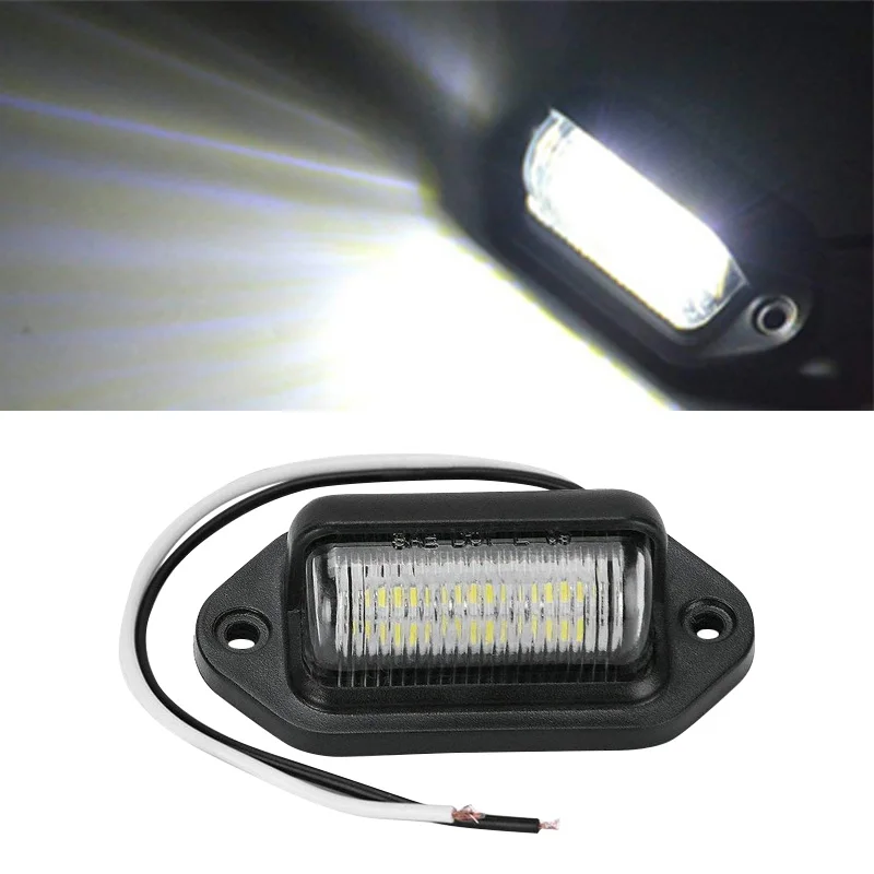 1pcs Car LED Daytime Running Fog Lights Waterproof Universal For Trucks SUV Trailers Vans Off-Road Vehicles License Plate Light
1pcs Car LED Daytime Running Fog Lights Waterproof Universal For Trucks SUV Trailers Vans Off-Road Vehicles License Plate Light