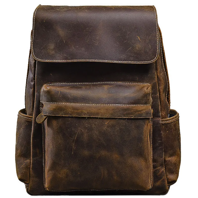 Men Backpacks Men's Shoulder Bag Travel Backpack 14 Inch Laptop Bags First Layer Cowhide Classic Retro Crazy Horse Leather Solid
Men Backpacks Men's Shoulder Bag Travel Backpack 14 Inch Laptop Bags First Layer Cowhide Classic Retro Crazy Horse Leather Solid