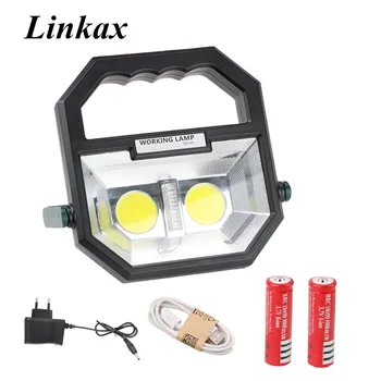 Rechargeable Portable Lantern Camping Light COB Work Light Lamp Traffic Warning Light Rescue Beacon Flashlight Lamp 18650/AA
Rechargeable Portable Lantern Camping Light COB Work Light Lamp Traffic Warning Light Rescue Beacon Flashlight Lamp 18650/AA