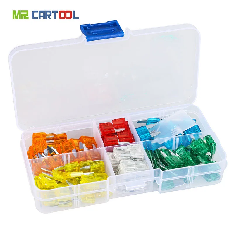 fuse box 120PCS Mini Car ATN Fuse Set Assortment 5A 10A 15A 20A 25A 30A Automotive SUV Boat Replacement Fuses Kit auto fuses
fuse box 120PCS Mini Car ATN Fuse Set Assortment 5A 10A 15A 20A 25A 30A Automotive SUV Boat Replacement Fuses Kit auto fuses