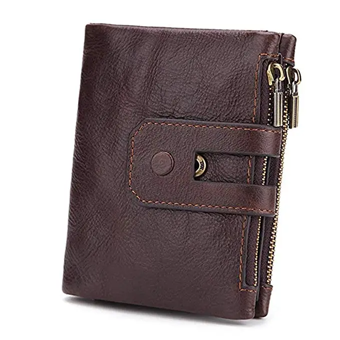 Vintage Men's real Leather RFID Blocking Wallets Card Cases Holder Short Purse HDR1314
Vintage Men's real Leather RFID Blocking Wallets Card Cases Holder Short Purse HDR1314