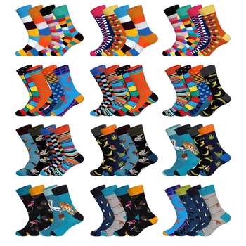 LIONZONE 4Pairs/Lot 2019 Hot Sale Fashion Streetwear Men Brand High Quality Cotton Happy Socks Christmas Novelty Summer Socks
LIONZONE 4Pairs/Lot 2019 Hot Sale Fashion Streetwear Men Brand High Quality Cotton Happy Socks Christmas Novelty Summer Socks