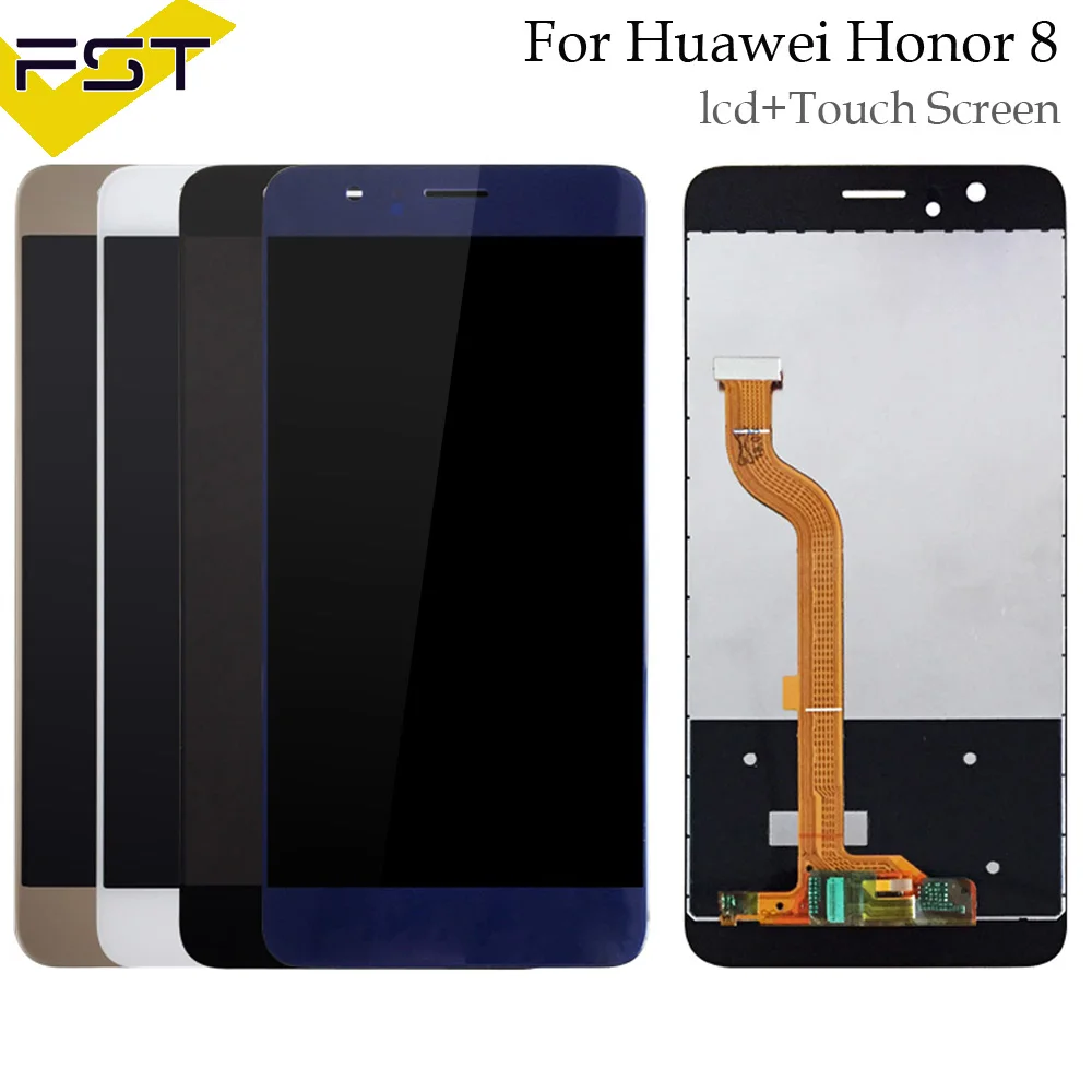 For Huawei Honor 8 Lcd Display+Touch Screen Honor8 Digitizer Assembly Spare Parts FRD-L19 FRD-L09 For 5.2" Huawei Honor 8 LCD
For Huawei Honor 8 Lcd Display+Touch Screen Honor8 Digitizer Assembly Spare Parts FRD-L19 FRD-L09 For 5.2" Huawei Honor 8 LCD