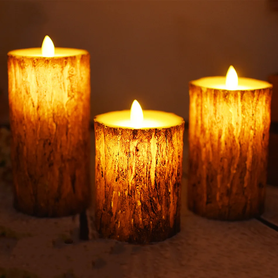 unique pine tree finishing led candle with dancing flame,Halloween/Christmas candle light decorative/novelty led night light 
unique pine tree finishing led candle with dancing flame,Halloween/Christmas candle light decorative/novelty led night light