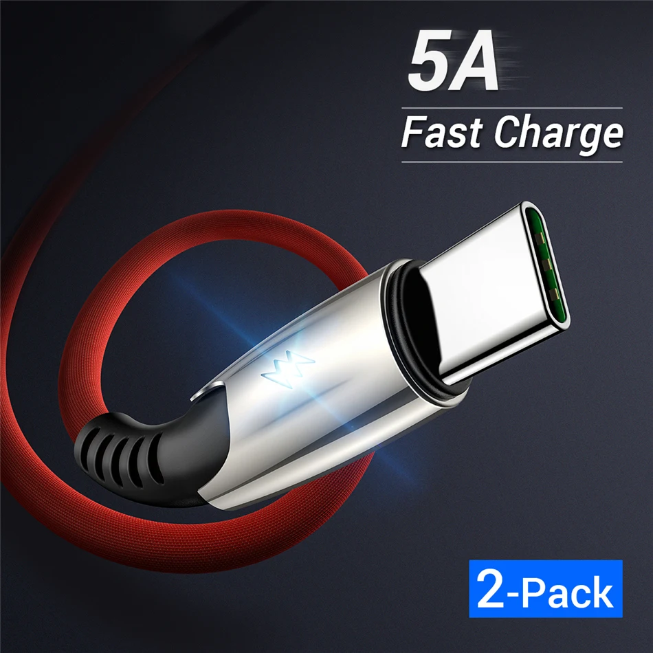 5A USB Type C Cable for Samsung S7 S8 S9 S10 usb c cable for huawei P20 P30 Fast Charger Type-c USB cable QC 3.0 QC 4for xiaomi
5A USB Type C Cable for Samsung S7 S8 S9 S10 usb c cable for huawei P20 P30 Fast Charger Type-c USB cable QC 3.0 QC 4for xiaomi