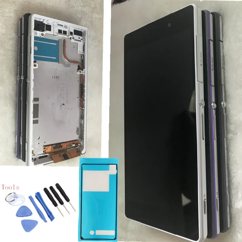 For Sony Xperia Z2 L50W D6502 D6503 LCD Display Screen Touch Panel Digitizer Full Assembly Replacement Phone Repair Part Frame
For Sony Xperia Z2 L50W D6502 D6503 LCD Display Screen Touch Panel Digitizer Full Assembly Replacement Phone Repair Part Frame