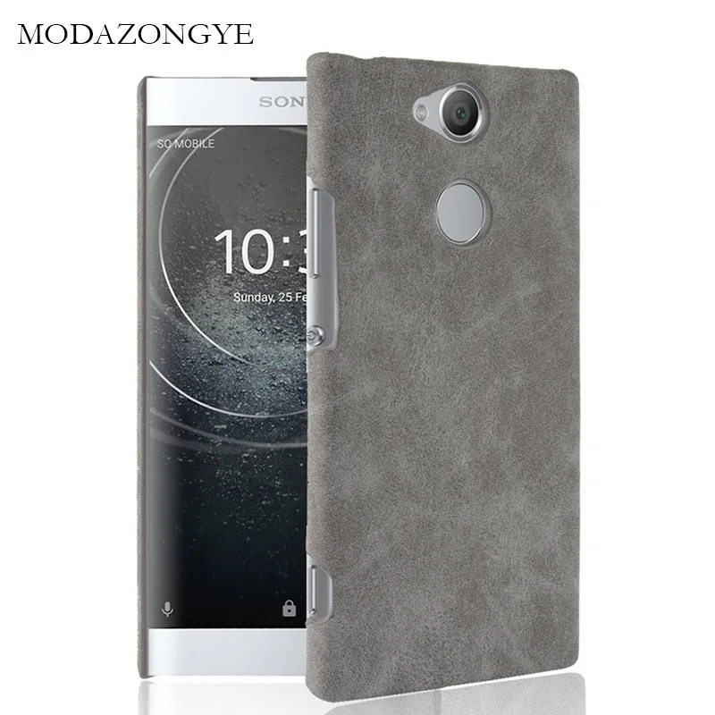 

For Sony Xperia XA2 Case PU Leather Hard Plastic Back Cover Phone Case For Sony XA2 H3113 H3123 H3133 H4113 H4133 5.2 inch