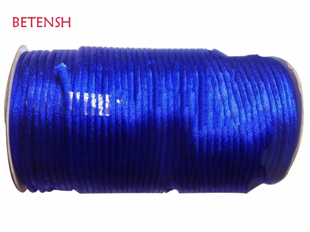 Атласный нейлоновый шнур с погремушкой Royalblue 120 м/рулон + 3 мм ювелирные аксессуары для изготовления браслетов из бисера веревка макраме нить шнуры
Атласный нейлоновый шнур с погремушкой Royalblue 120 м/рулон + 3 мм ювелирные аксессуары для изготовления браслетов из бисера веревка макраме нить шнуры