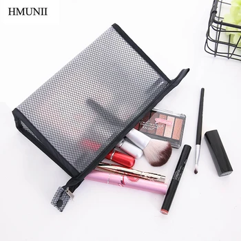 HMUNII Casual Travel Cosmetic Bag Women Zipper Make Up Transparent Makeup bag Beach seaside waterproof Toiletry Beauty Bags
HMUNII Casual Travel Cosmetic Bag Women Zipper Make Up Transparent Makeup bag Beach seaside waterproof Toiletry Beauty Bags