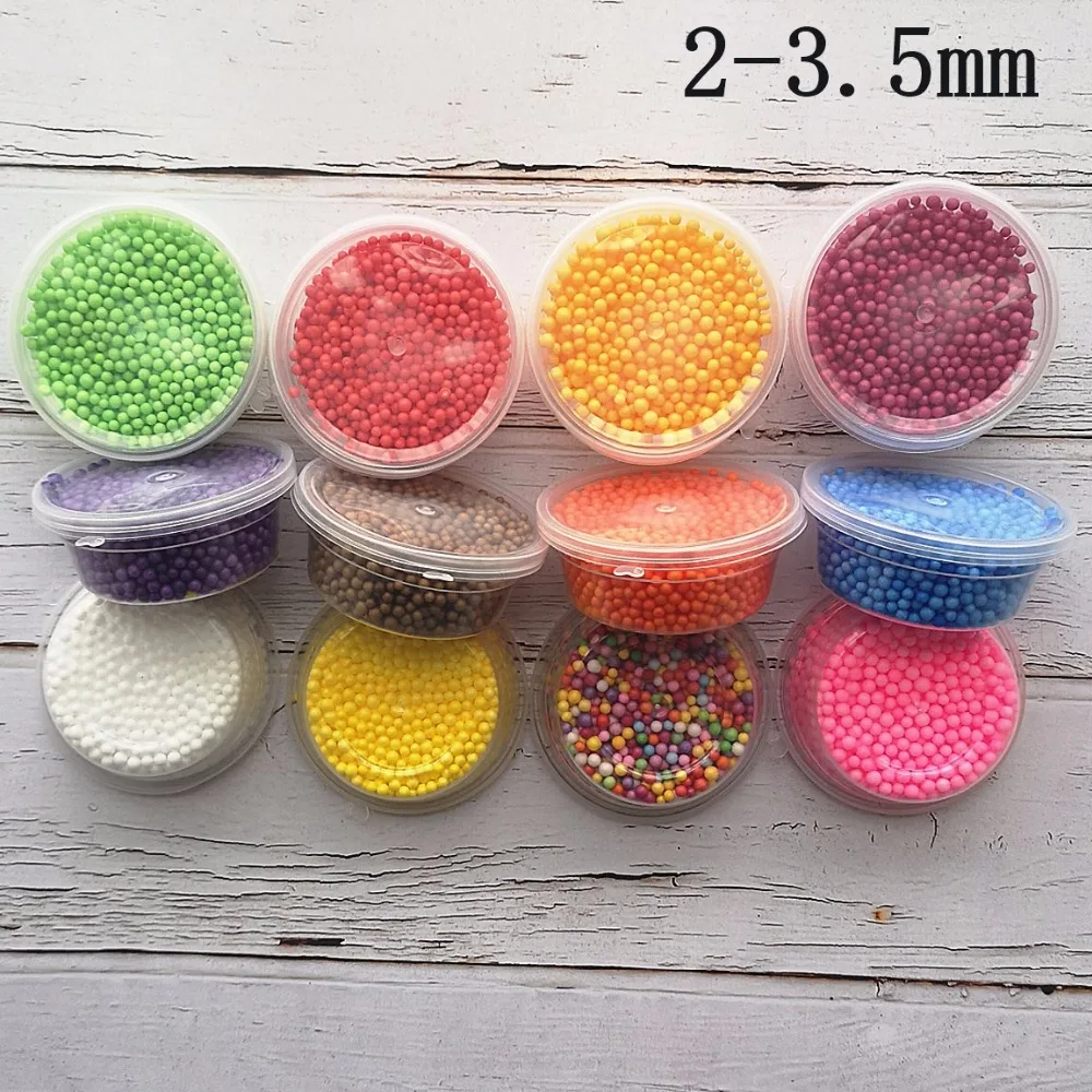 2-3.5 4-6 7-9mm DIY Soft Fluffy Slime Box Mini Crystal Foam Beads Assorted Colors Polystyrene Styrofoam Filler Foam Balls Crafts
2-3.5 4-6 7-9mm DIY Soft Fluffy Slime Box Mini Crystal Foam Beads Assorted Colors Polystyrene Styrofoam Filler Foam Balls Crafts