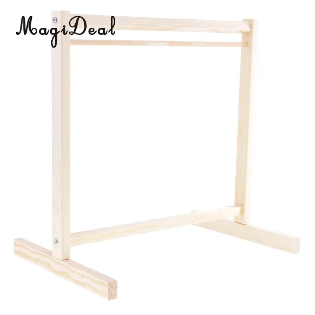 MagiDeal 1Set 1/6 Scale BJD Wooden Garment Rack Clothes Organizer for Dollfie Doll Dollhouse Furniture Accessories Decor 30x30cm