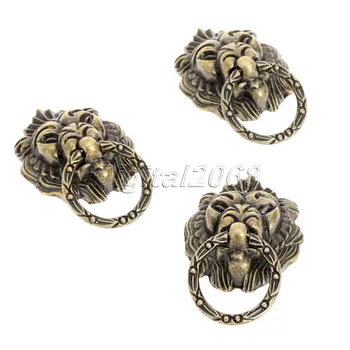 bowarepro 6pcs Antique Bronze Lion Head Cabinet Handles Drawer Pulls Closet Drawer Door Kitchen Cabinet Vintage Decorative Knob
bowarepro 6pcs Antique Bronze Lion Head Cabinet Handles Drawer Pulls Closet Drawer Door Kitchen Cabinet Vintage Decorative Knob