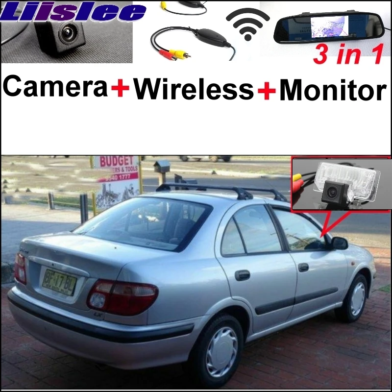Liislee 3 in1 Special Camera + Wireless Receiver + Mirror Monitor Easy DIY Backup Parking System For NISSAN Pulsar N16 2000~2005
Liislee 3 in1 Special Camera + Wireless Receiver + Mirror Monitor Easy DIY Backup Parking System For NISSAN Pulsar N16 2000~2005
