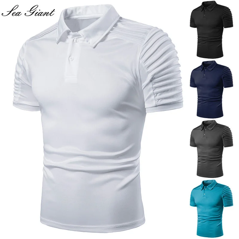 2019 Men Polo Shirts Turn-down Collar man tops Cotton Polo male Casual Tees Short Sleeve Shirts ropa de hombre 2019
2019 Men Polo Shirts Turn-down Collar man tops Cotton Polo male Casual Tees Short Sleeve Shirts ropa de hombre 2019