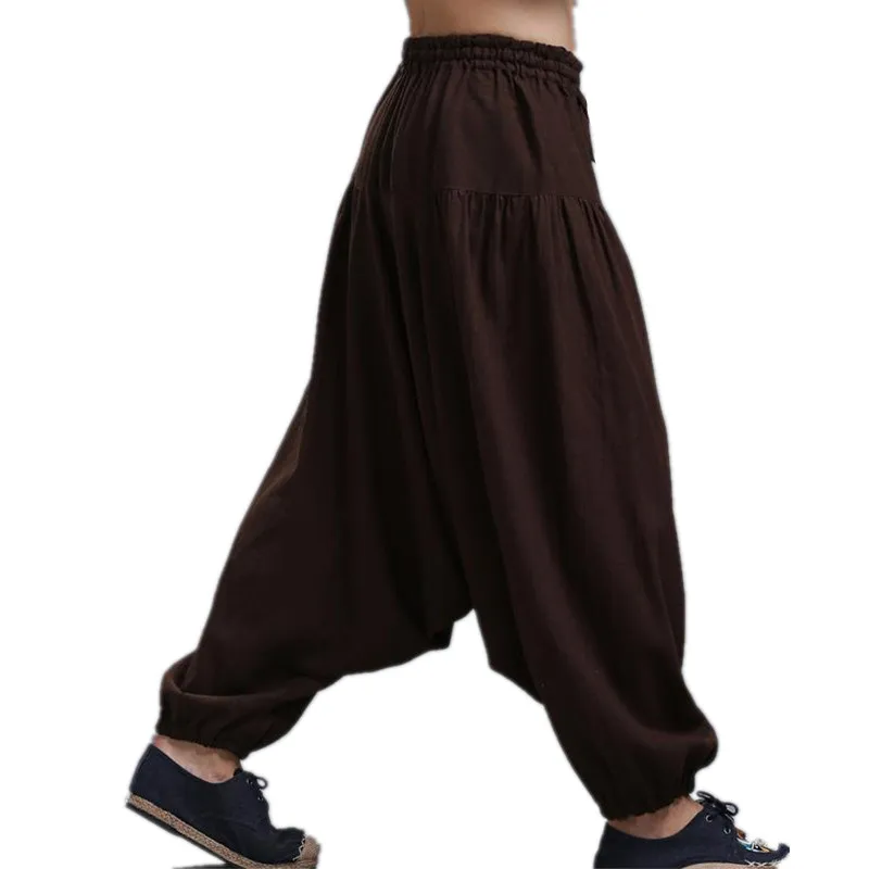 Men's Cross-pants crotch pants,wide leg pants dancing Harem pants pantskirt bloomers Harem trousers,16 COLORS plus size M-5XL
Men's Cross-pants crotch pants,wide leg pants dancing Harem pants pantskirt bloomers Harem trousers,16 COLORS plus size M-5XL