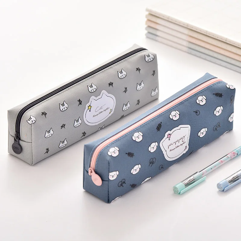 Pencil Bag small cute pencil pouch fabric zipper pen case 217*60*49mm 2 colors selectable
Pencil Bag small cute pencil pouch fabric zipper pen case 217*60*49mm 2 colors selectable