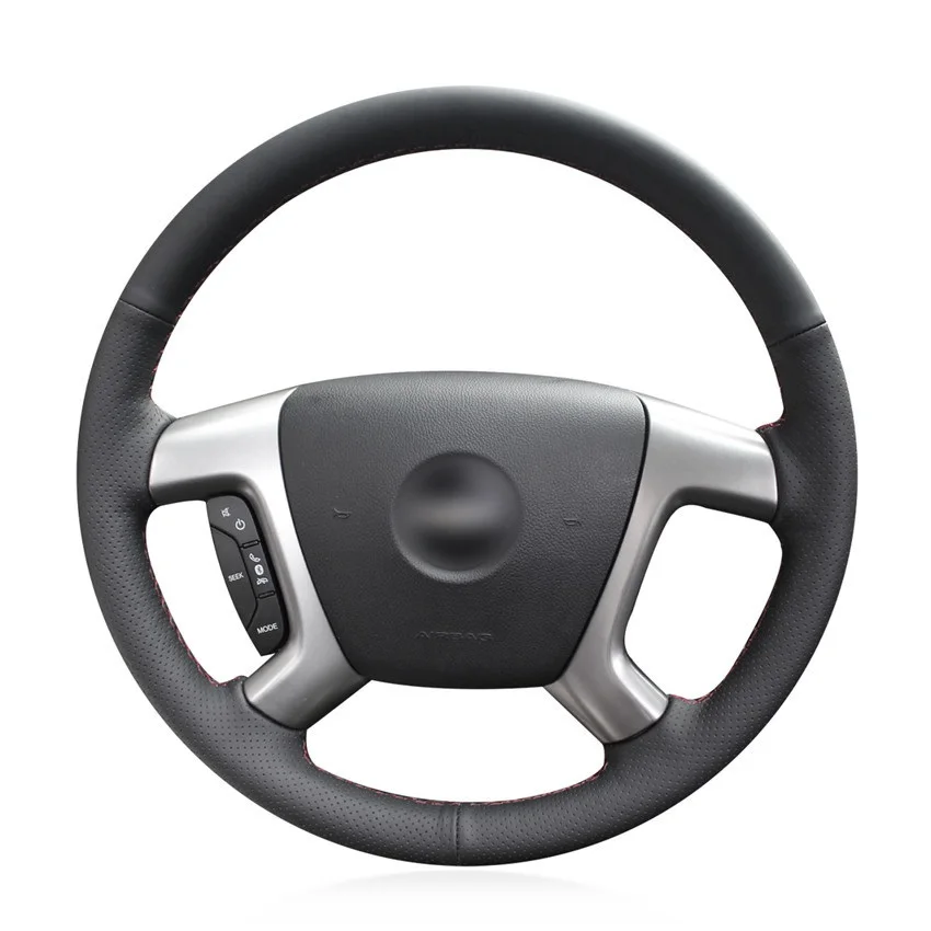 Steering wheel cover FOR Chevrolet Captiva 2007-2014 Silverado GMC Sierra 2007-2013 Daewoo Winstorm Braid on the steering wheel
Steering wheel cover FOR Chevrolet Captiva 2007-2014 Silverado GMC Sierra 2007-2013 Daewoo Winstorm Braid on the steering wheel