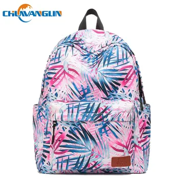 Chuwanglin Preppy style school bags for girls casual Leaves printing backpack women canvas laptop backpacks mochila feminina L88
Chuwanglin Preppy style school bags for girls casual Leaves printing backpack women canvas laptop backpacks mochila feminina L88