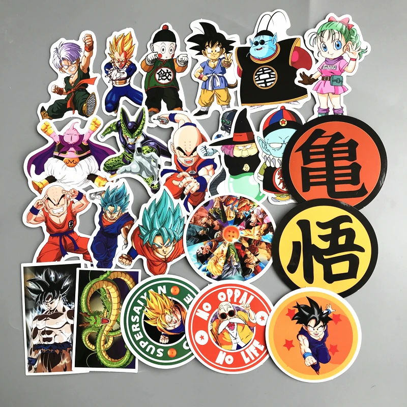 50pcs/lot Anime Cartoon Seven Dragon Goku/Roshi Ball luggage Waterproof graffiti Sexy laptop Stickers Novetly Toy
50pcs/lot Anime Cartoon Seven Dragon Goku/Roshi Ball luggage Waterproof graffiti Sexy laptop Stickers Novetly Toy