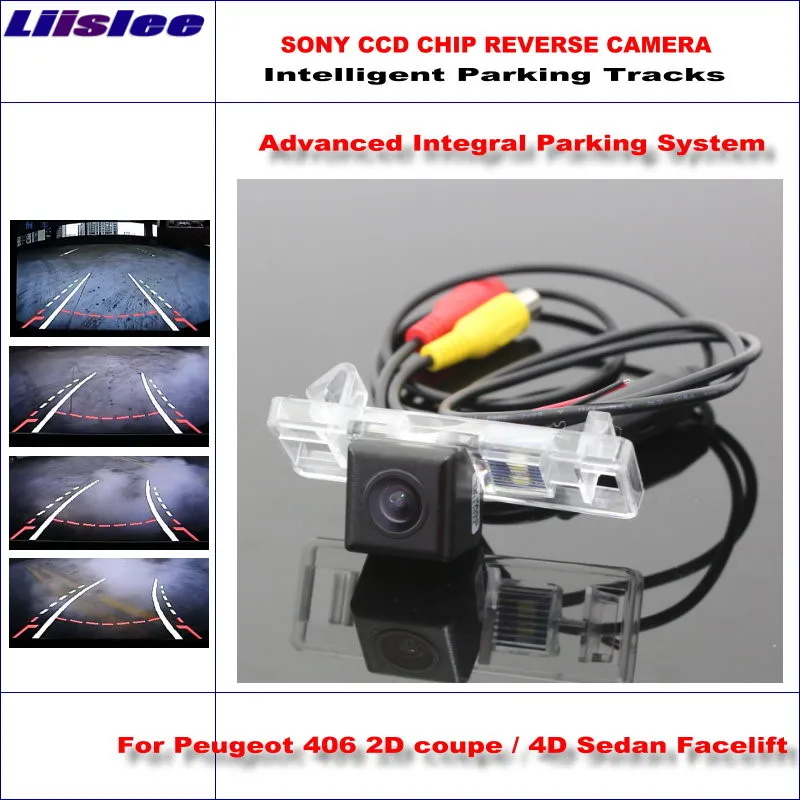 Liislee Rear Reverse Camera For Peugeot 406 2D coupe / 4D Sedan Facelift / HD 860 * 576 Pixels Intelligent Parking Tracks
Liislee Rear Reverse Camera For Peugeot 406 2D coupe / 4D Sedan Facelift / HD 860 * 576 Pixels Intelligent Parking Tracks