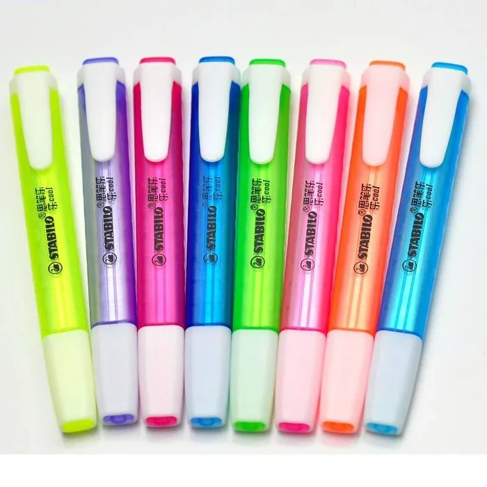 Stabilo 275 Fluorescent Pen Swing Cool Portable Marker Pen Highlighter 3mm Germany Blue/Yellow/Pink/Purple/Orange/Green Color
Stabilo 275 Fluorescent Pen Swing Cool Portable Marker Pen Highlighter 3mm Germany Blue/Yellow/Pink/Purple/Orange/Green Color