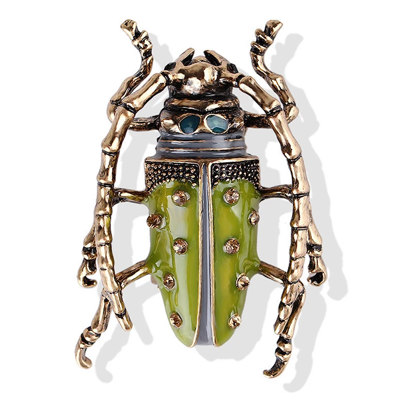 Vintage Big Beetle Brooch Pink Color Insect Brooches Red Eyes Exquisite Enamel Pins Fashion Jewelry
Vintage Big Beetle Brooch Pink Color Insect Brooches Red Eyes Exquisite Enamel Pins Fashion Jewelry