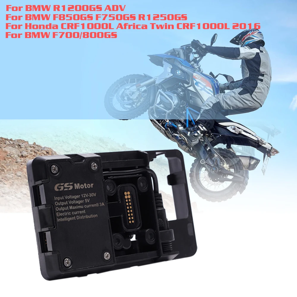 mobile phone Navigation bracket USB phone charging for BMW R1200GS 2013-2017 R1250GS 2019 F750GS F850GS CRF 1000L F700GS F800GS
mobile phone Navigation bracket USB phone charging for BMW R1200GS 2013-2017 R1250GS 2019 F750GS F850GS CRF 1000L F700GS F800GS