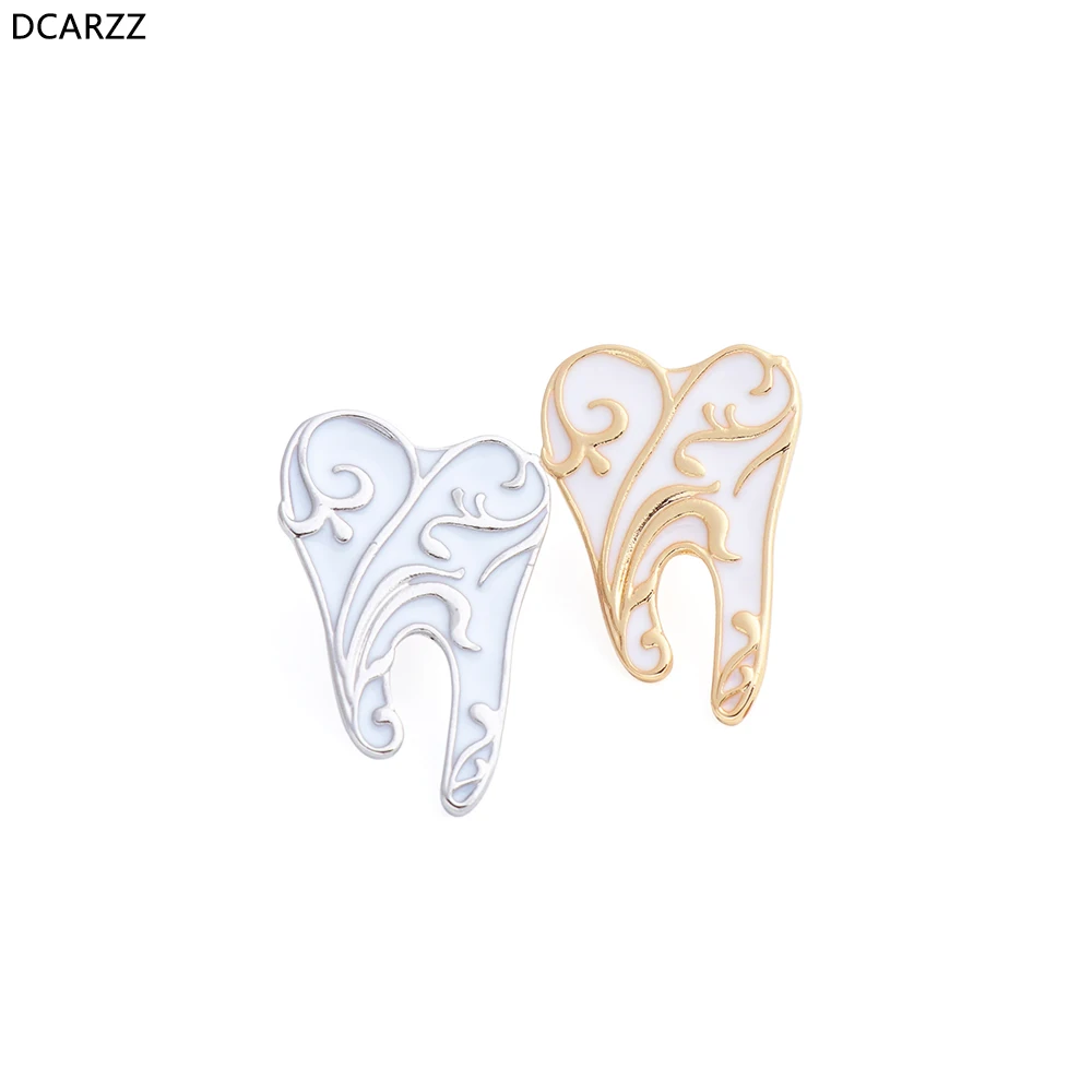 DCARZZ Tooth Pins Brooches Women Clothes Accessory Gift Fashion Gold Sliver Medical Doctor Nurse Brooch Cute Jewelry Enamel Pin
DCARZZ Tooth Pins Brooches Women Clothes Accessory Gift Fashion Gold Sliver Medical Doctor Nurse Brooch Cute Jewelry Enamel Pin