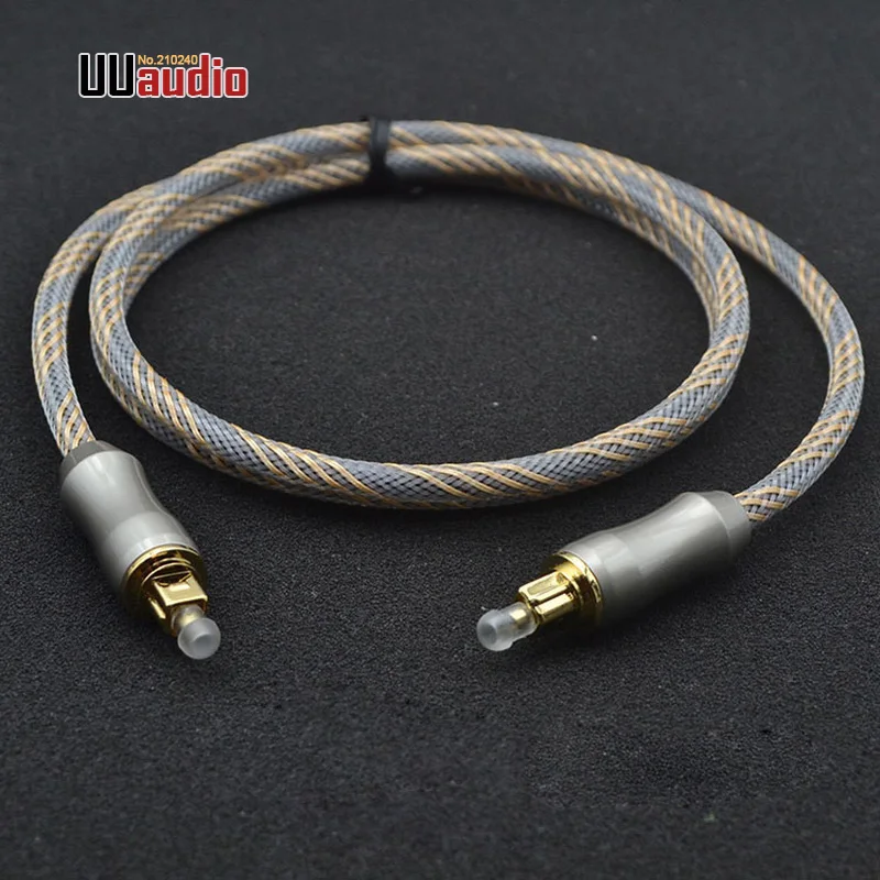 U112 hifi Digital Optical audio cable / HiFi 5.1DTS Audio decoding / 1m 1.5m & 2M
U112 hifi Digital Optical audio cable / HiFi 5.1DTS Audio decoding / 1m 1.5m & 2M