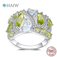 Aquamarine 3.28ctw With .17ctw White Topaz 925 sterling silver rings natural gemstone fine jewelry for women HAIW
Aquamarine 3.28ctw With .17ctw White Topaz 925 sterling silver rings natural gemstone fine jewelry for women HAIW