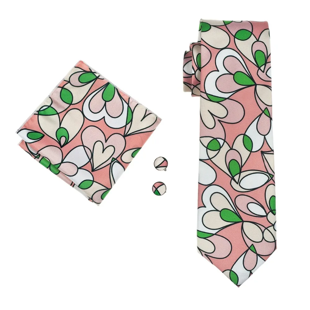 DiBanGu Floral Ties For Men With Hanky Cufflinks Set Printed 8.5cm Pink White Men's Neck Tie For Men Wedding Party Ties ZX-1300
DiBanGu Floral Ties For Men With Hanky Cufflinks Set Printed 8.5cm Pink White Men's Neck Tie For Men Wedding Party Ties ZX-1300