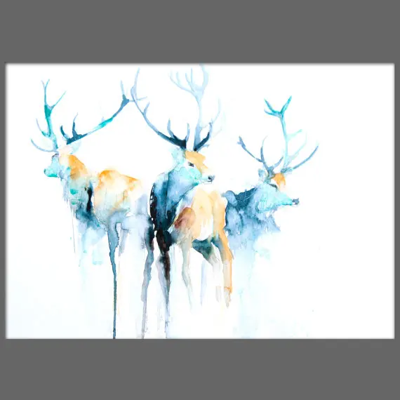 100% Hand Painted Oil Painting on Canvas Three Deer Acrylic Canvas Pictures for Living Room Decoration Art
100% Hand Painted Oil Painting on Canvas Three Deer Acrylic Canvas Pictures for Living Room Decoration Art