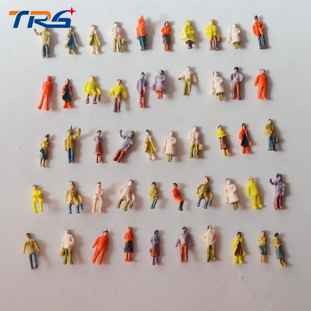 Teraysun WHOLESALE Mixed Painted Model Trains People Passengers Figures Scale 1:150 Make the Model train layout
Teraysun WHOLESALE Mixed Painted Model Trains People Passengers Figures Scale 1:150 Make the Model train layout