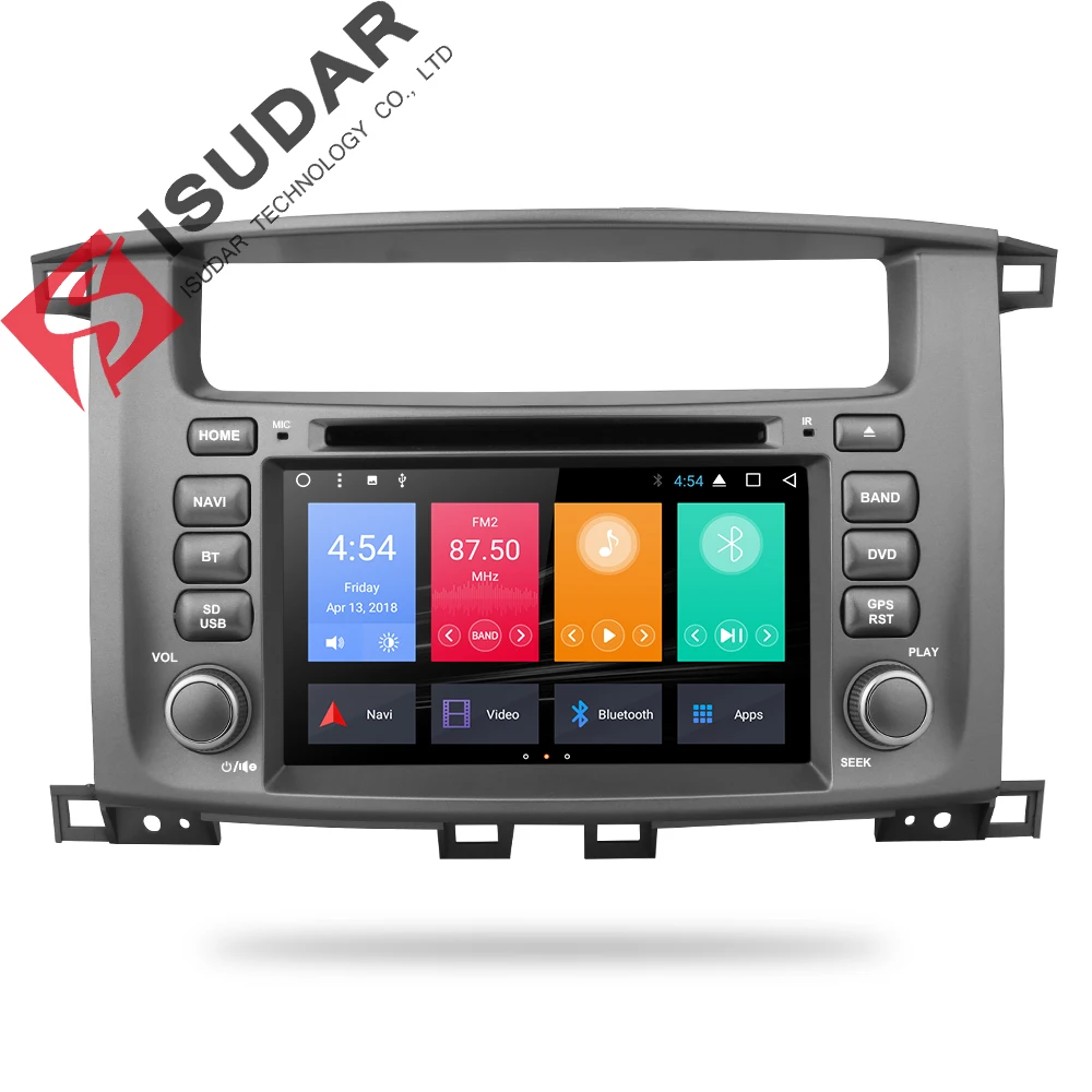 Isudar Car Multimedia player 2 din Auto Android 7.1 7 Inch For TOYOTA/LAND/CRUISER/LC100/100 1998-2007 For Lexus LX470 Radio GPS
Isudar Car Multimedia player 2 din Auto Android 7.1 7 Inch For TOYOTA/LAND/CRUISER/LC100/100 1998-2007 For Lexus LX470 Radio GPS